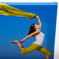 Motiv &uuml;ber Rand Foto auf Leinwand